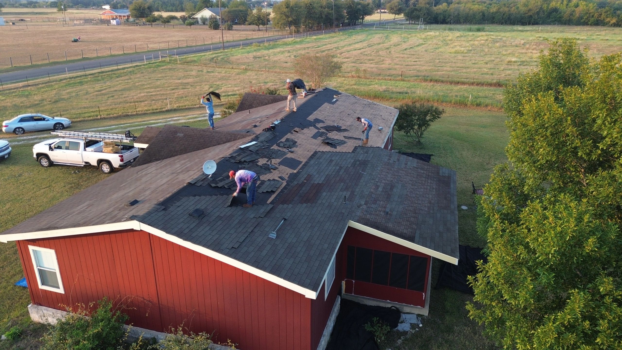 GRS Roofing — our crew at work